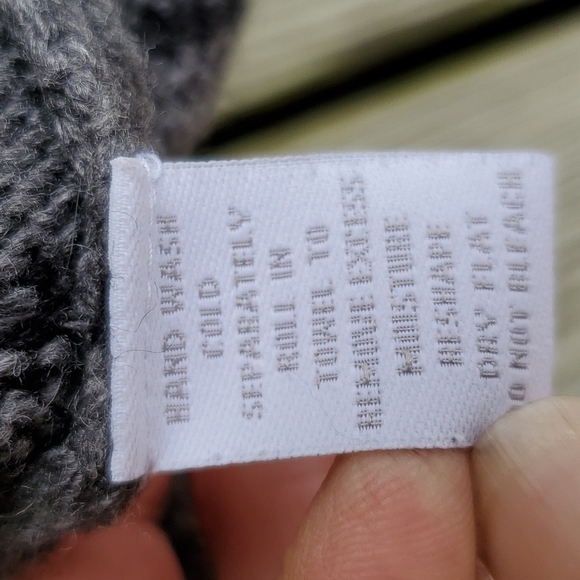 Charter Club sequined Cardigan P/P grey sweater with silver sequins - Picture 4 of 4